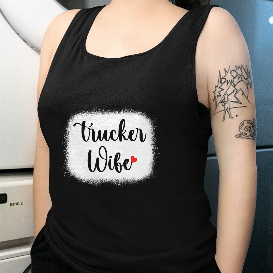 Best Truck Driver Life Shirt, Funny Trucker UnisexT-Shirt/Hoodie/Sweatshirt HLT00 - Truck Driver Wife Mom Women's Gift Funny Trucker Wife T-Shirt