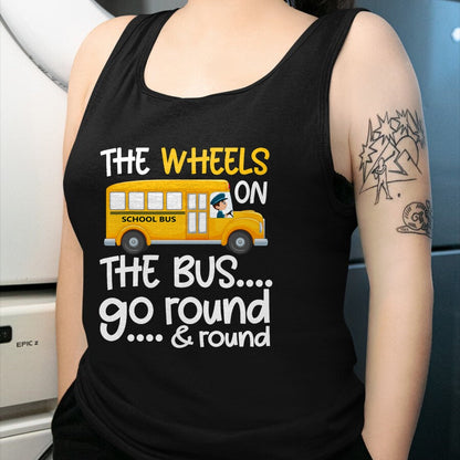 Best Student Shirt, Funny Back To School UnisexT-Shirt/Hoodie/Sweatshirt HLT00 - The Wheels On The Bus Toddler Kids Back to School T-Shirt