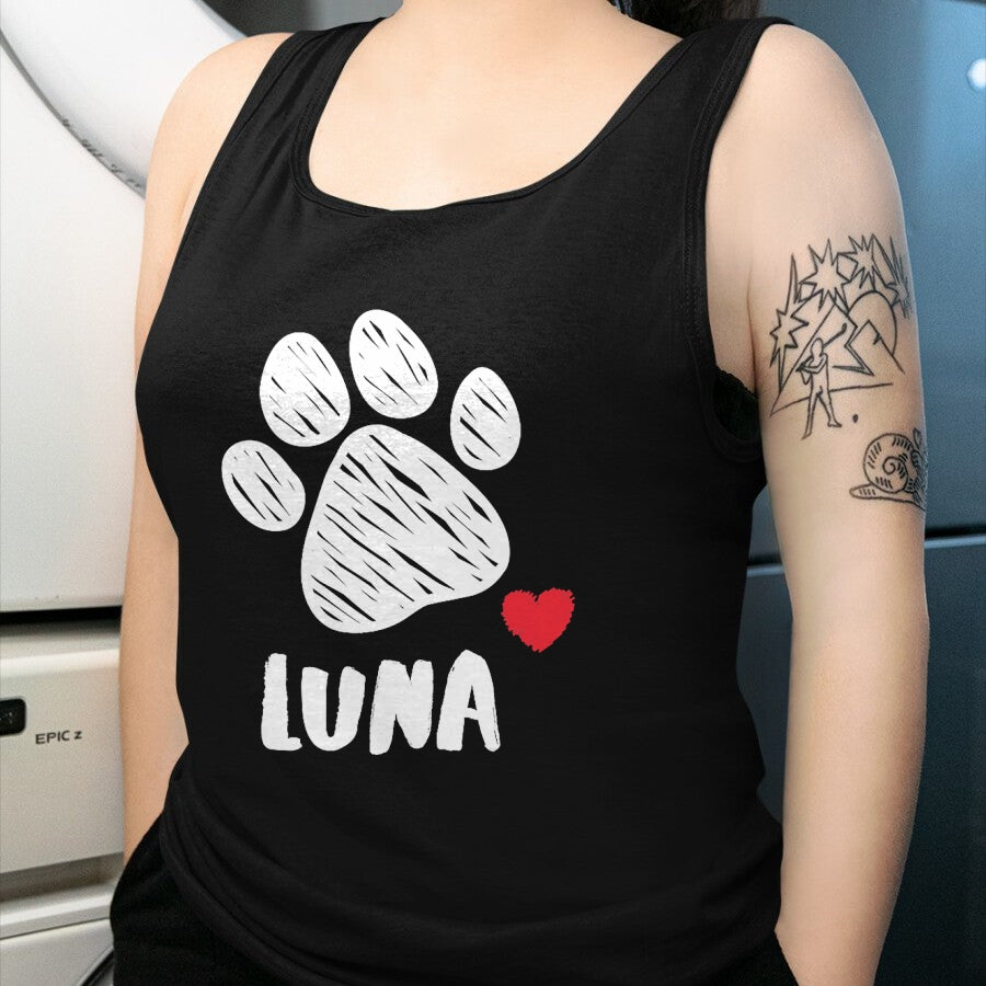 Dog Love Shirt, Dog Lover Gift T-Shirt/Hoodie/Sweatshirt HLT00 - Luna My Dog Luna I love My Dog Luna Puppy Love Dog Lover T-Shirt
