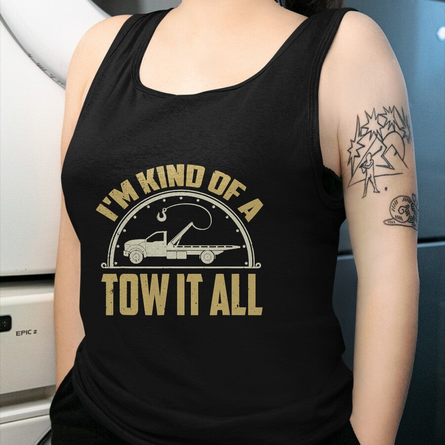Best Truck Driver Life Shirt, Funny Trucker UnisexT-Shirt/Hoodie/Sweatshirt HLT00 - Tow Truck Driver Shirt Towing Quote Funny Tow Truck Gift T-Shirt