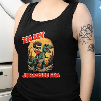 Best Dinosaur Lover Shirt, Funny Dinosaur UnisexT-Shirt/Hoodie/Sweatshirt HLT00 - Kids In My Jurassic Era Boys Dinosaur Kids Birthday T-Rex T-Shirt