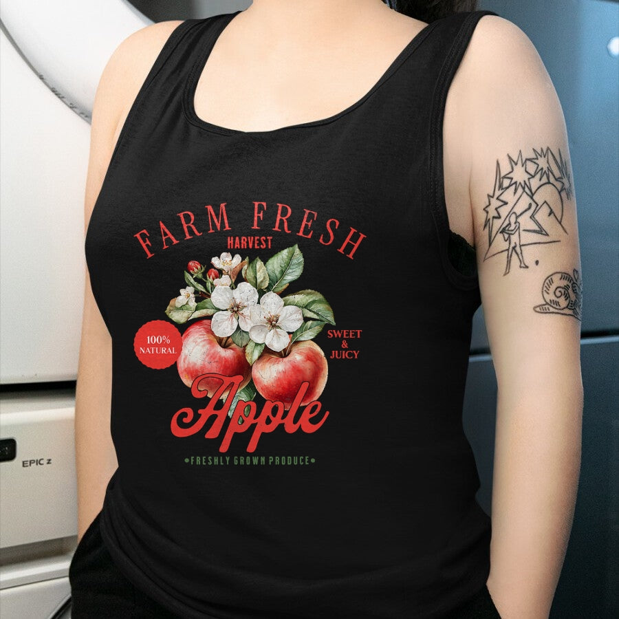 Best Farmer Life Shirt, Funny Farmer UnisexT-Shirt/Hoodie/Sweatshirt HLT00 - Farm Fresh Organic Apple Farmer's Market Homegrown Vintage T-Shirt