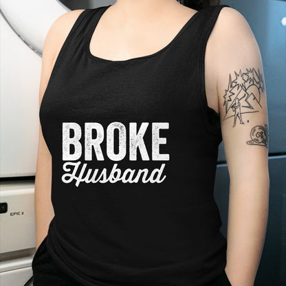 Best Wife Shirt, Wife and Husband Unisex T-Shirt/Hoodie/Sweatshirt HLT00 - Gift for wife T shirt, spoiled wife   Broke Husband Spoiled Wife Funny Matching Couples T-Shirt (1)