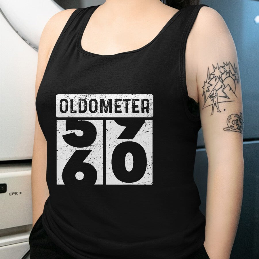 Best Mechanic Life Shirt, Funny Mechanic UnisexT-Shirt/Hoodie/Sweatshirt HLT00 - Oldometer Odometer Funny 60th Birthday Gift 60 yrs Old Joke T-Shirt