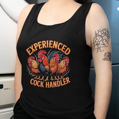 Best Farmer Life Shirt, Funny Farmer UnisexT-Shirt/Hoodie/Sweatshirt HLT00 - Experienced Graphic Funny Animals Tee Cock Handler T-Shirt