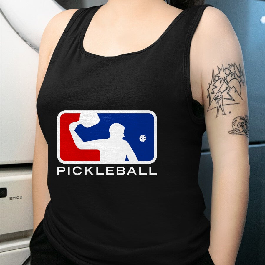 Funny Pickleball Shirt, Pickleball Lover Unisex T-Shirt/Hoodie/Sweatshirt HLT00 - Pickleball Long Sleeve T-Shirt Major Leagues