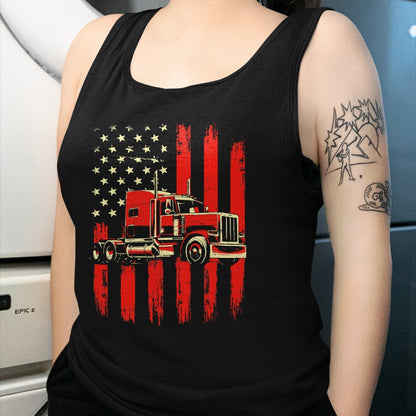 Best Truck Driver Life Shirt, Funny Trucker UnisexT-Shirt/Hoodie/Sweatshirt HLT00 - American Trucker - Semi Truck Driver Trucking Big Rig T-Shirt