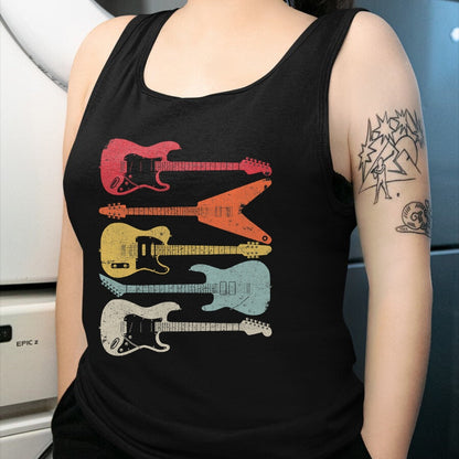 Guitar Lover Shirt, Funny Guitar UnisexT-Shirt/Hoodie/Sweatshirt HLT00 - Guitar Shirt. Retro Style Gift for Guitarist T-Shirt
