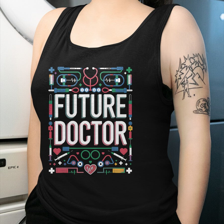 Best Doctor Shirt, Funny Doctor UnisexT-Shirt/Hoodie/Sweatshirt HLT00 - Future Doctor Graduation School Kids Toddler Women Men T-Shirt