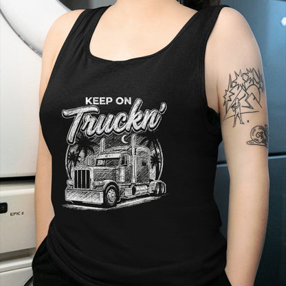 Best Truck Driver Life Shirt, Funny Trucker UnisexT-Shirt/Hoodie/Sweatshirt HLT00 - Semi Truck Driver Trucking T-Shirt (9)