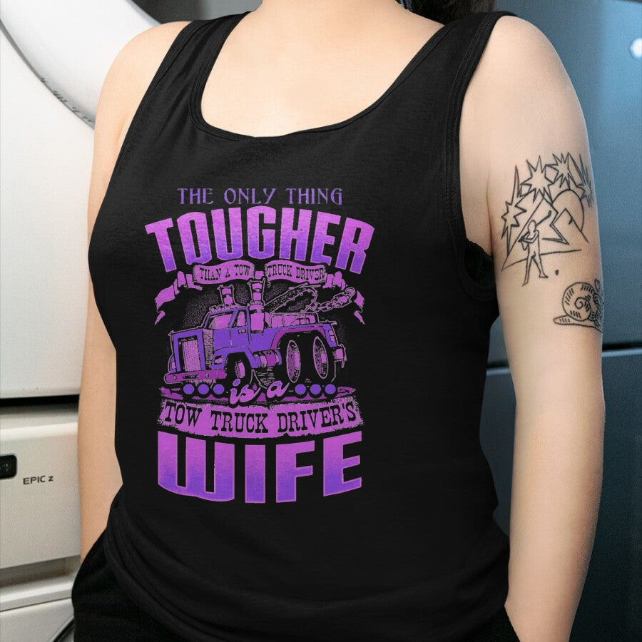 Best Truck Driver Life Shirt, Funny Trucker UnisexT-Shirt/Hoodie/Sweatshirt HLT00 - Tow Truck Drivers Wife Funny Tow Truck Drivers T-Shirt, Men, Black, X-Large