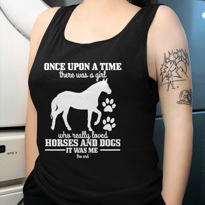 Best Horse Lover Shirt , Funny Horse UnisexT-Shirt/Hoodie/Sweatshirt HLT00 - Horses & Dogs Funny Horse Girl Gift T-Shirt