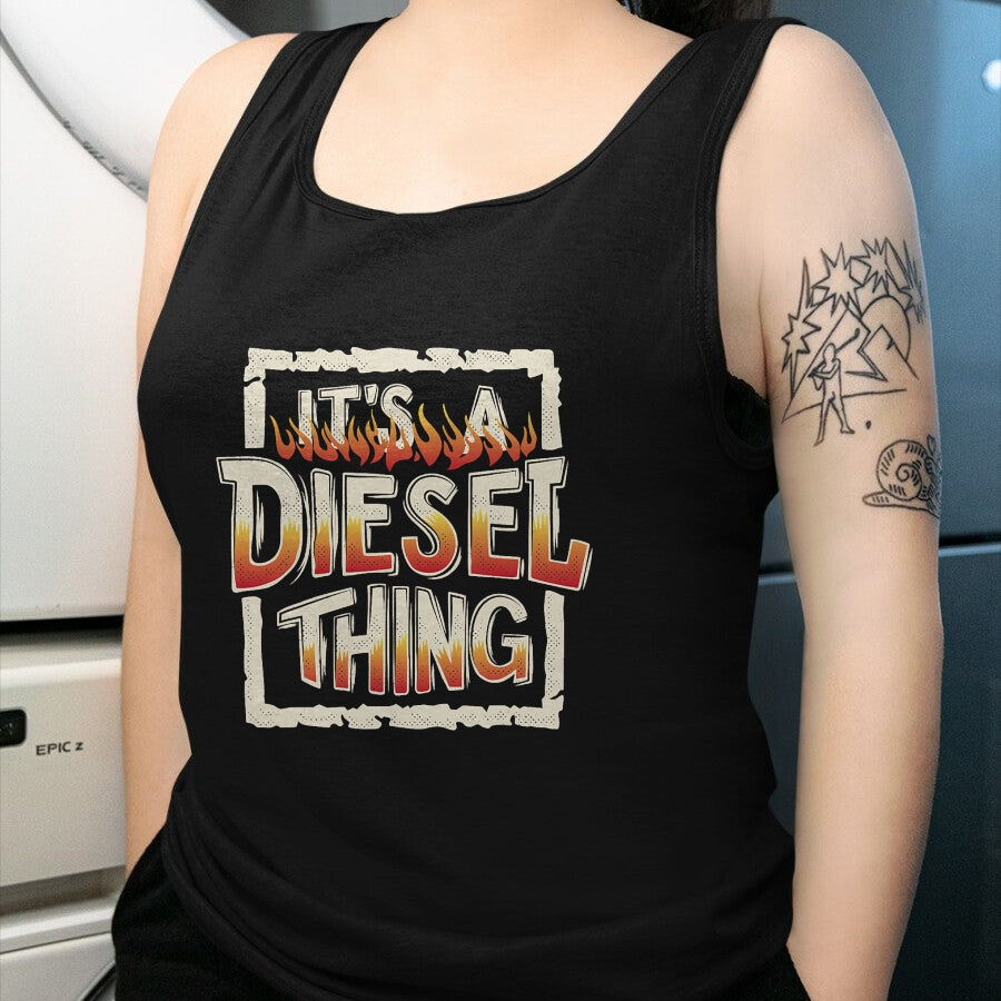 Best Truck Driver Life Shirt, Funny Trucker UnisexT-Shirt/Hoodie/Sweatshirt HLT00 - It's A Diesel Thing Trucker Truck Driver Mechanic Funny Men T-Shirt
