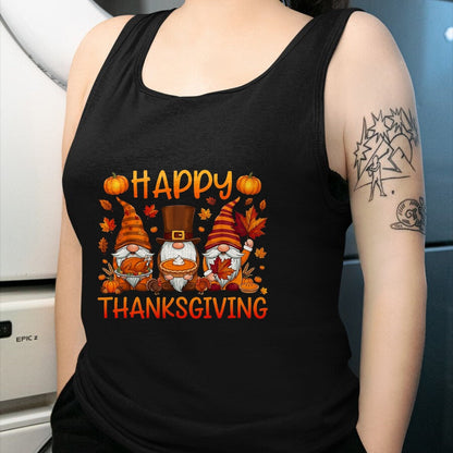 Best Thanksgiving Family Shirt , Funny Thanksgiving UnisexT-Shirt/Hoodie/Sweatshirt HLT00 - Happy Thanksgiving Gnomes for Turkey Day Family Dinner T-Shirt