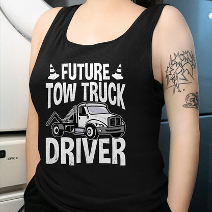 Best Truck Driver Life Shirt, Funny Trucker UnisexT-Shirt/Hoodie/Sweatshirt HLT00 - Tow Truck Driving Student - Future Tow Truck Driver Gifts T-Shirt