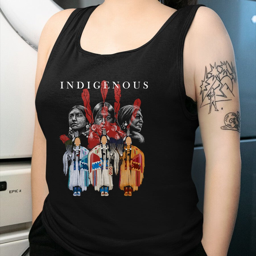 Native American T-Shirts, Vintage Native American Unisex T-Shirt/Hoodie/Sweatshirt HLT00 - Native American Indigenous Red Hand Indian Blood Themed