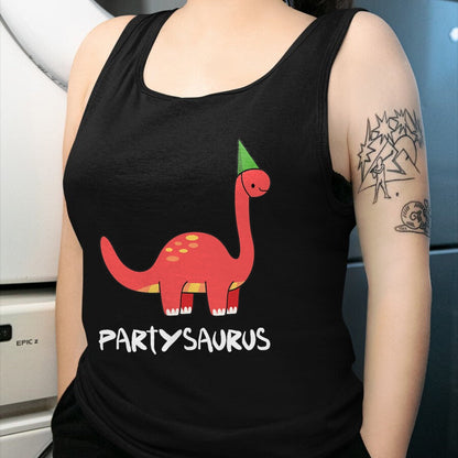Best Dinosaur Lover Shirt, Funny Dinosaur UnisexT-Shirt/Hoodie/Sweatshirt HLT00 - Partysaurus dinosaur with party hat will party celebrations T-Shirt
