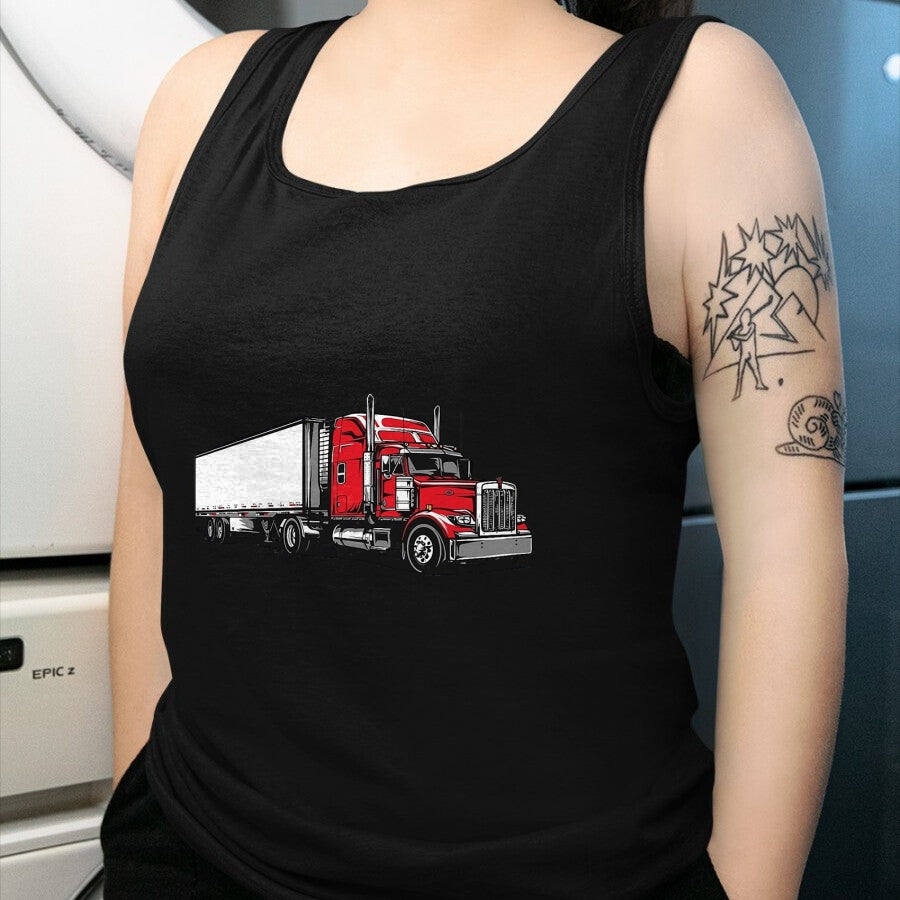Best Truck Driver Life Shirt, Funny Trucker UnisexT-Shirt/Hoodie/Sweatshirt HLT00 - Semi Truck Driver T-Shirt, Men, Black, 3X-Large