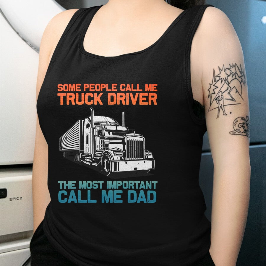 Best Truck Driver Life Shirt, Funny Trucker UnisexT-Shirt/Hoodie/Sweatshirt HLT00 - Truck Driver Art for Men Dad Father Trucking CDL Trucker T-Shirt