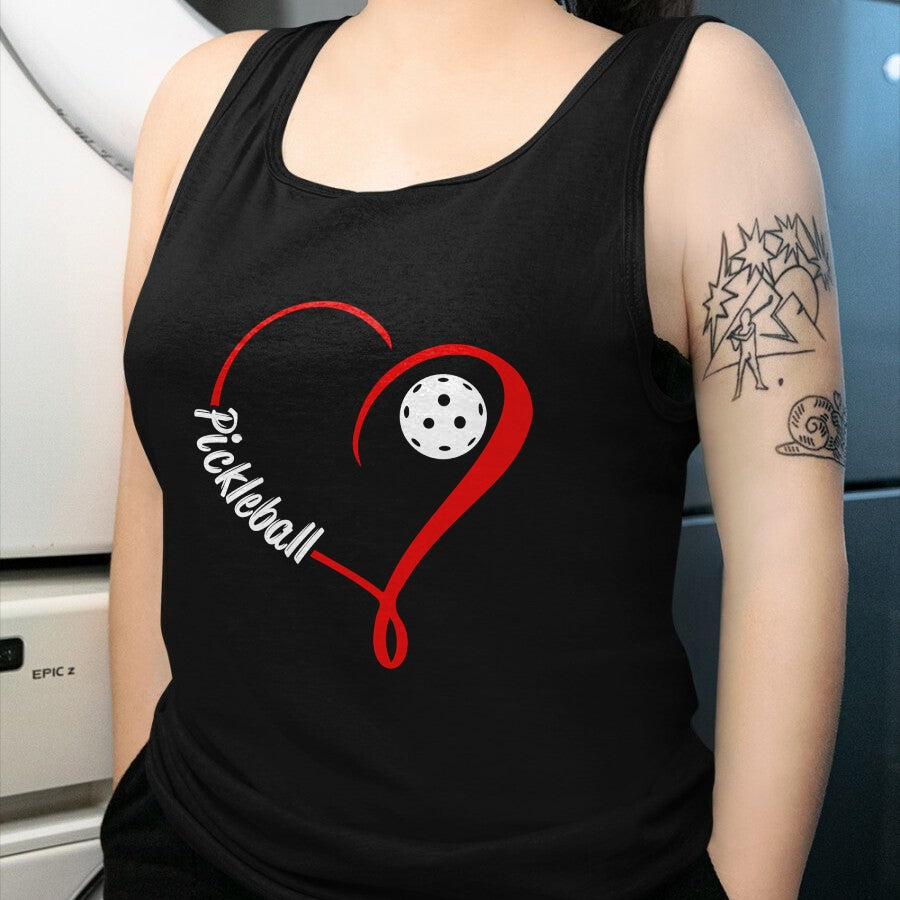 Funny Pickleball Shirt, Pickleball Lover Unisex T-Shirt/Hoodie/Sweatshirt HLT00 - Love Pickleball Long Sleeve T-Shirt
