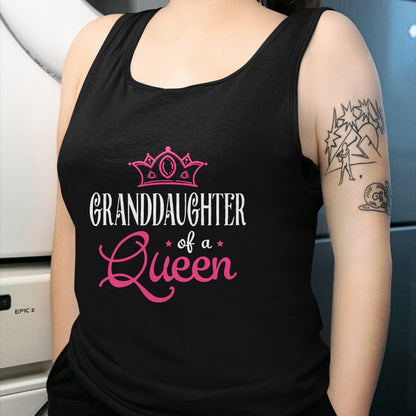 Best Grandma Shirt, Proud Grandma Unisex T-Shirt/Hoodie/Sweatshirt HLT00 - Grandma Granddaughter Gift Matching Queen Princess T-Shirt