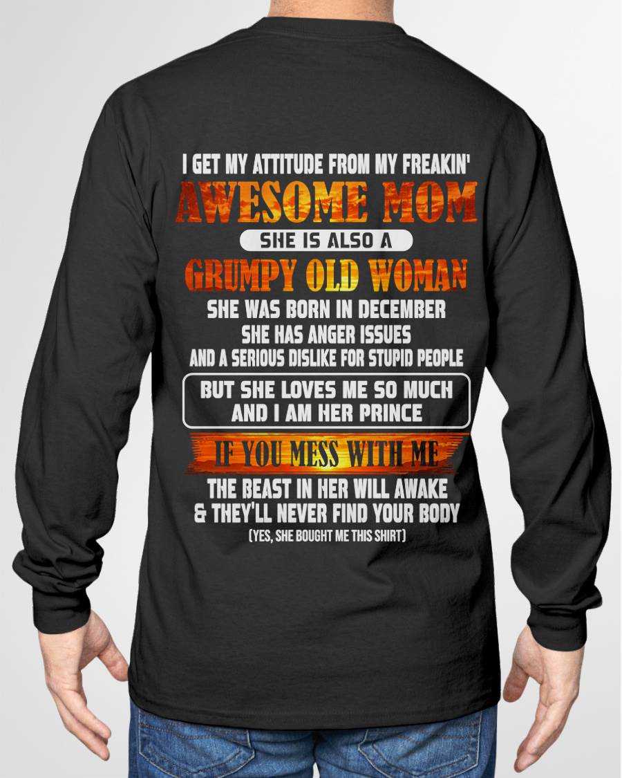 DECEMBER - MESS WITH ME, MEET MY AWESOME MOM - FROM MOM - TLEE12 (SKU2606-142-12)