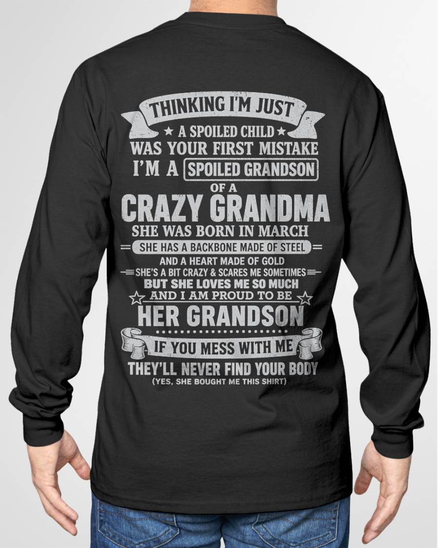 MARCH - GRANDMA’S PROTECTION MODE: ON - FROM GRANDMA - TLEE03 (SKU2607-06-03)