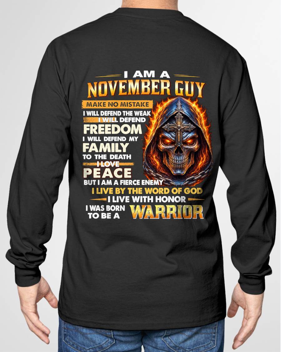 NOVEMBER – DEFENDER OF FAMILY AND FREEDOM - FOR MAN - TLEE11 (SKU2605-46-11)