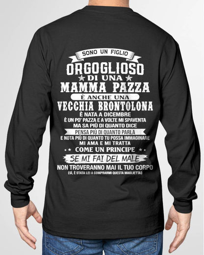 DICEMBRE / FIGLIO DI UNA MAMMA PAZZA - REGALO DA MAMMA  - TLEE12 (SKU2606-204-12)