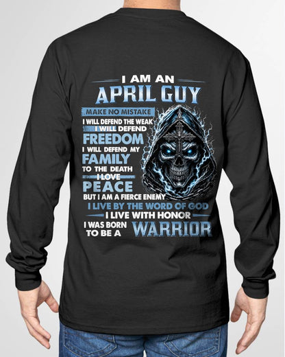 APRIL GUY – NEVER BACK DOWN - FOR MAN - TLEE04 (SKU2607-271-04)