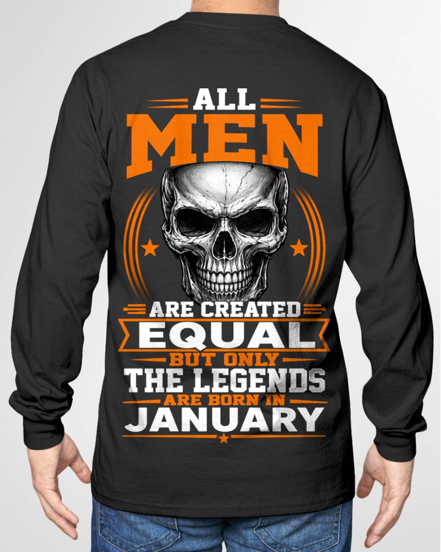 JANUARY BORN – NOT JUST MEN, BUT LEGENDS - FOR MAN - TLEE01 (SKU2604-310-01)
