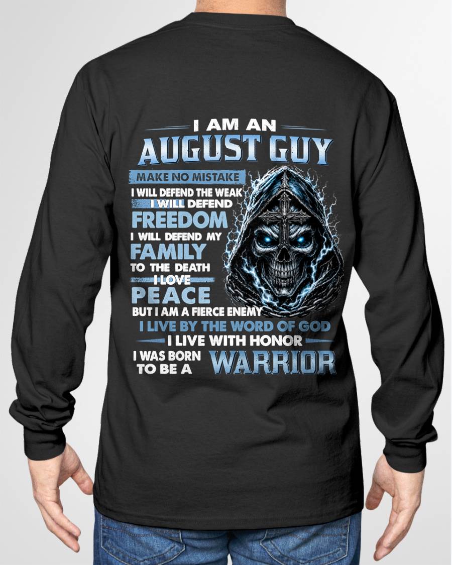 AUGUST GUY – NEVER BACK DOWN - FOR MAN - TLEE08 (SKU2607-271-08)