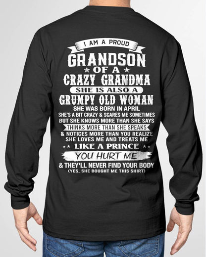 APRIL - GRANDSON OF A CRAZY GRANDMA - FROM GRANDMA - TLEE04 (SKU2606-274-04)
