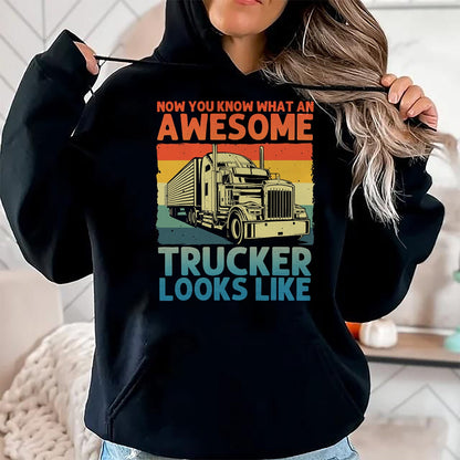 Best Truck Driver Life Shirt, Funny Trucker UnisexT-Shirt/Hoodie/Sweatshirt HLT00 - Best Truck Driver Art for Men Dad Women Trucking CDL Trucker T-Shirt (5)