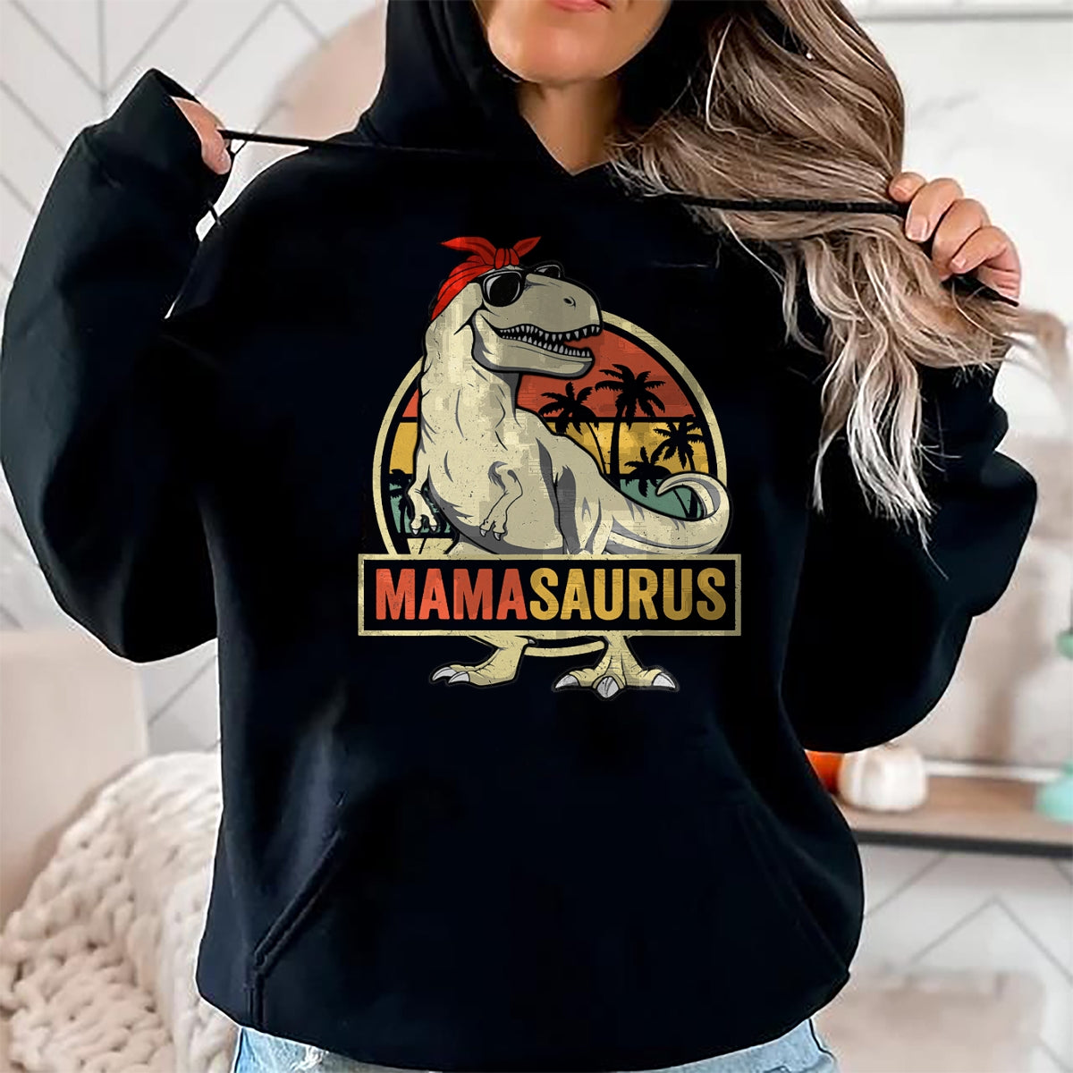 Best Dinosaur Lover Shirt, Funny Dinosaur UnisexT-Shirt/Hoodie/Sweatshirt HLT00 - Mamasaurus T rex Dinosaur Funny Mom Mommy T-Shirt