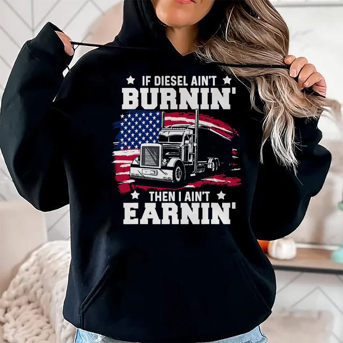 Best Truck Driver Life Shirt, Funny Trucker UnisexT-Shirt/Hoodie/Sweatshirt HLT00 - Funny Trucker Gifts Men Husband Semi Trailer Truck Driver T-Shirt (2)