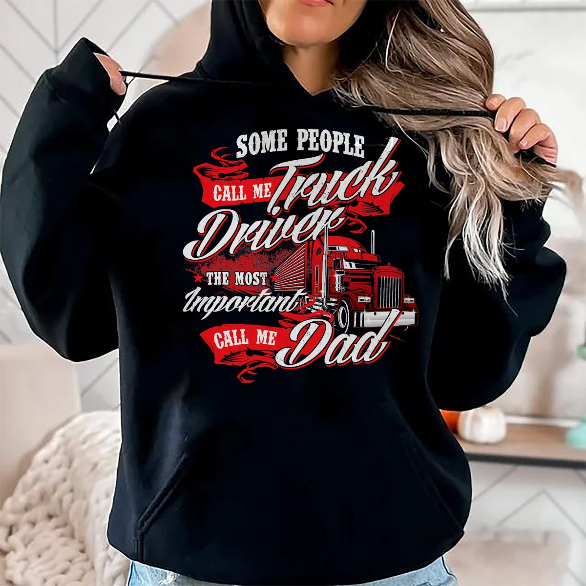 Best Truck Driver Life Shirt, Funny Trucker UnisexT-Shirt/Hoodie/Sweatshirt HLT00 - Truck Driver Dad - Trucker Trucking Semi Truck Driver T-Shirt
