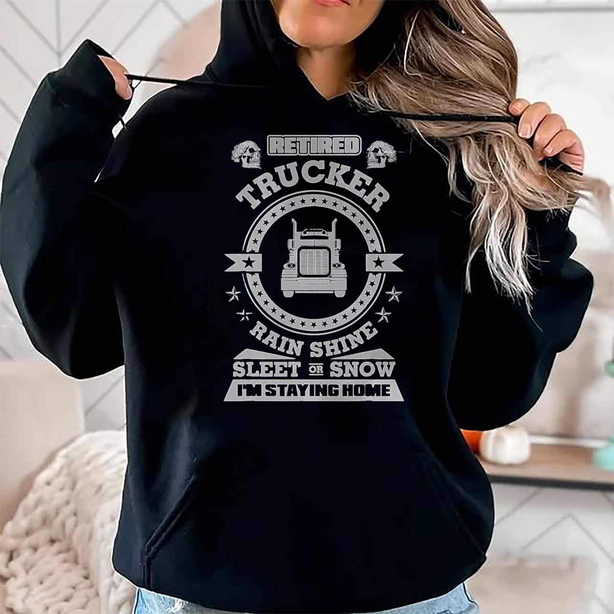 Best Truck Driver Life Shirt, Funny Trucker UnisexT-Shirt/Hoodie/Sweatshirt HLT00 - Retired Trucker Shirts Funny Truck Driver Clothing T-Shirt