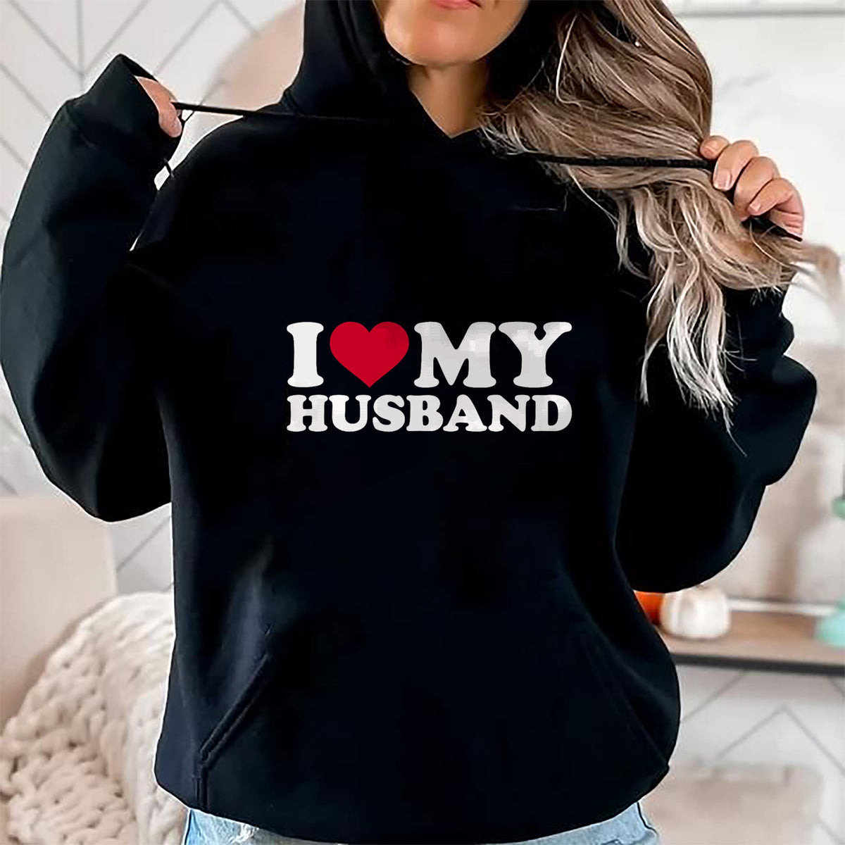 Best Wife Shirt, Wife and Husband Unisex T-Shirt/Hoodie/Sweatshirt HLT00 - I love my husband T-Shirt