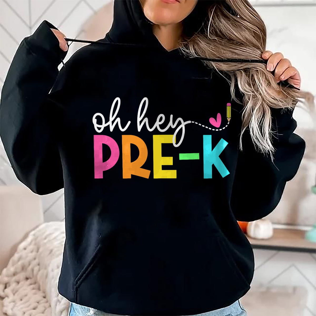 Best Student Shirt, Funny Back To School UnisexT-Shirt/Hoodie/Sweatshirt HLT00 - Oh Hey Pre-k Back to School Teachers Students T-Shirt