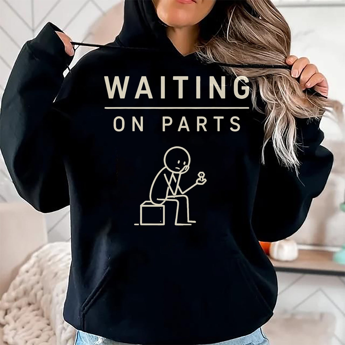 Best Mechanic Life Shirt, Funny Mechanic UnisexT-Shirt/Hoodie/Sweatshirt HLT00 - Waiting On Parts Funny Mechanic Humor Repair Car Technician T-Shirt