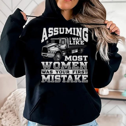 Best Truck Driver Life Shirt, Funny Trucker UnisexT-Shirt/Hoodie/Sweatshirt HLT00 - Female Tow Truck Driver Women Tow Truck T-Shirt