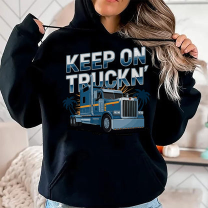 Best Truck Driver Life Shirt, Funny Trucker UnisexT-Shirt/Hoodie/Sweatshirt HLT00 - Long Haul Truck Driver Vehicle Truck Driving Trucker T-Shirt