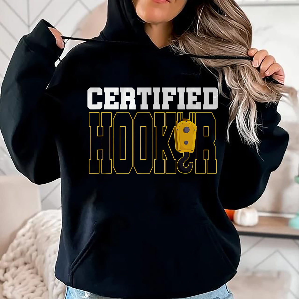 Best Truck Driver Life Shirt, Funny Trucker UnisexT-Shirt/Hoodie/Sweatshirt HLT00 - Certified Hooker  Wrecker  Tow Truck Driver T-Shirt