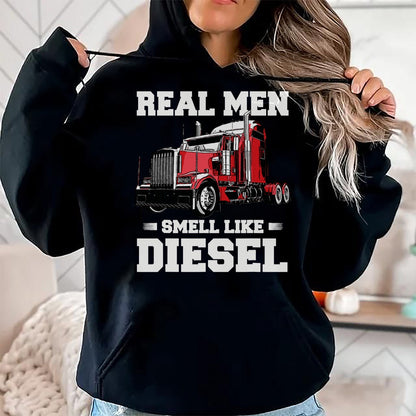 Best Truck Driver Life Shirt, Funny Trucker UnisexT-Shirt/Hoodie/Sweatshirt HLT00 - Funny Trucker Gifts Men Husband Semi Trailer Truck Driver T-Shirt (4)