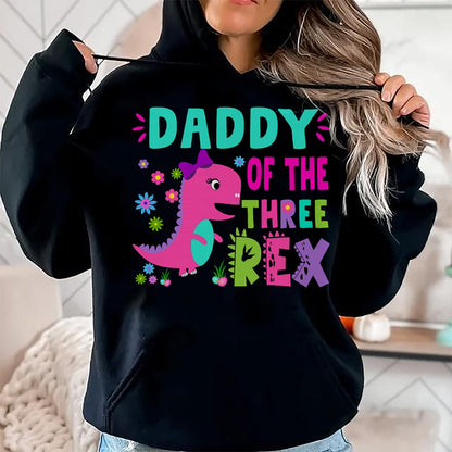 Best Dinosaur Lover Shirt, Funny Dinosaur UnisexT-Shirt/Hoodie/Sweatshirt HLT00 - Family Saurus Matching Family THREE Rex T-Rex Dinosaur Birthday Family T-Shirt