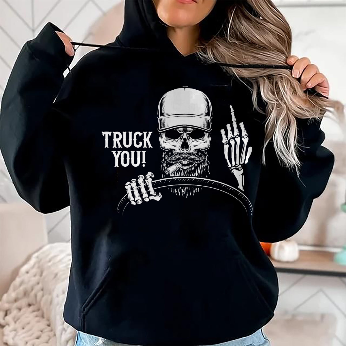 Best Truck Driver Life Shirt, Funny Trucker UnisexT-Shirt/Hoodie/Sweatshirt HLT00 - Truck You! Funny Truck Driver T-Shirt
