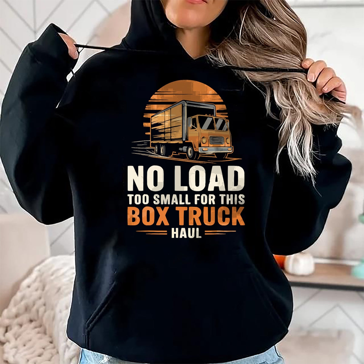 Best Truck Driver Life Shirt, Funny Trucker UnisexT-Shirt/Hoodie/Sweatshirt HLT00 - Box Truck Driving Truck Driver Proud Trucker T-Shirt (1)