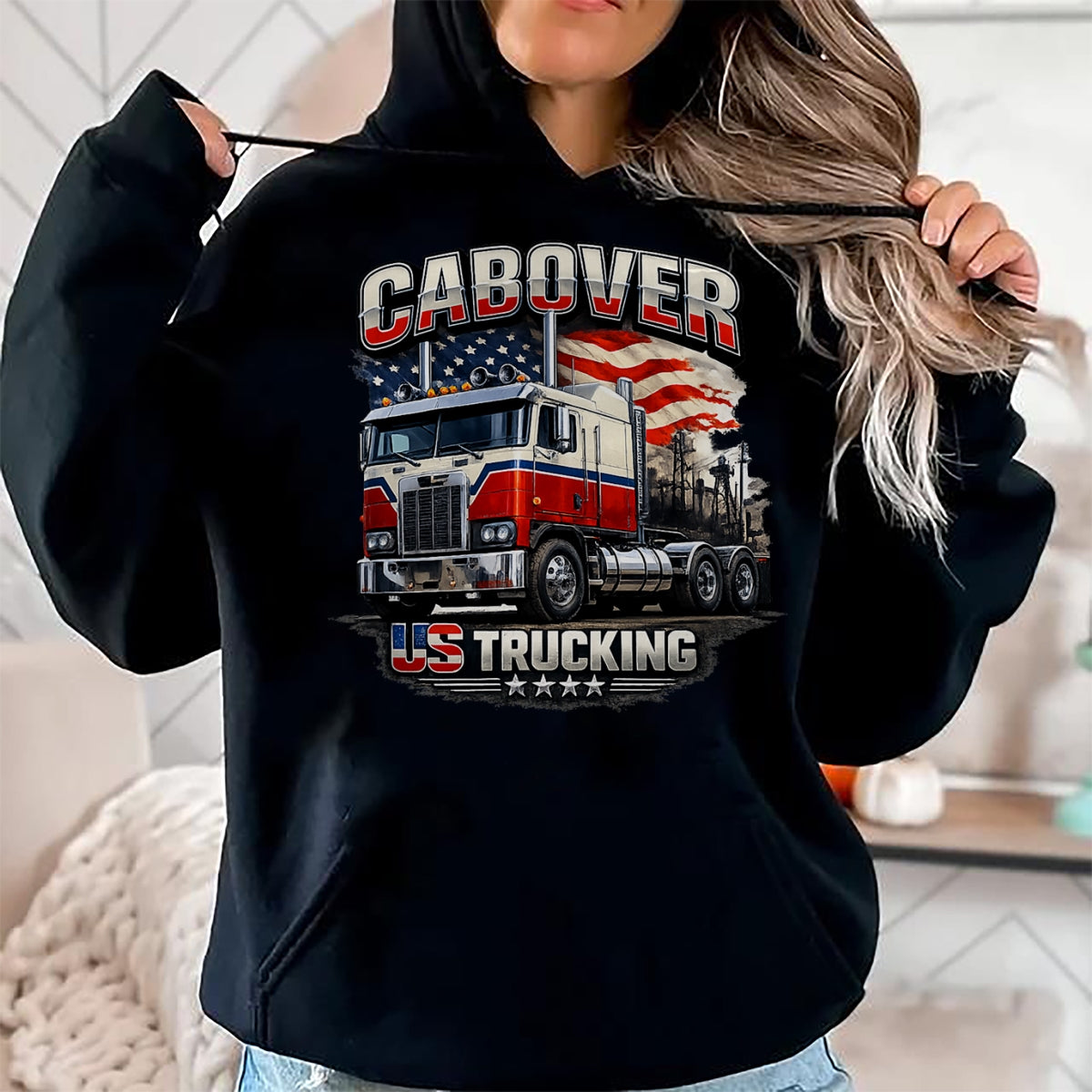 Best Truck Driver Life Shirt, Funny Trucker UnisexT-Shirt/Hoodie/Sweatshirt HLT00 - US Truck Cabover Us Trucking Trucker Outfit Driver T-Shirt