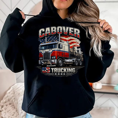 Best Truck Driver Life Shirt, Funny Trucker UnisexT-Shirt/Hoodie/Sweatshirt HLT00 - US Truck Cabover Us Trucking Trucker Outfit Driver T-Shirt